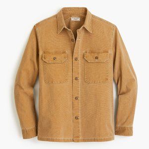 J Crew Wallace & Barnes Duck Canvas Shirt Jacket